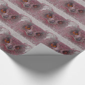 Etheral Owl Cadeaupapier (Hoek)