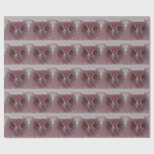 Etheral Owl Cadeaupapier (Vlak)