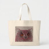 Etheral Owl Grote Tote Bag (Voorkant)