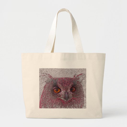 Etheral Owl Grote Tote Bag (Voorkant)
