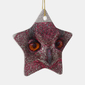 Etheral Owl Keramisch Ornament (Rechts)