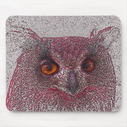 Etheral Owl Muismat (Voorkant)