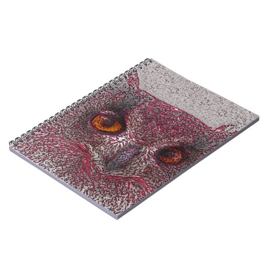 Etheral Owl Notitieboek (Linkerzijde)