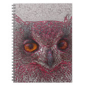 Etheral Owl Notitieboek (Voorkant)
