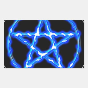 Etheral Pentacle Rechthoekige Sticker