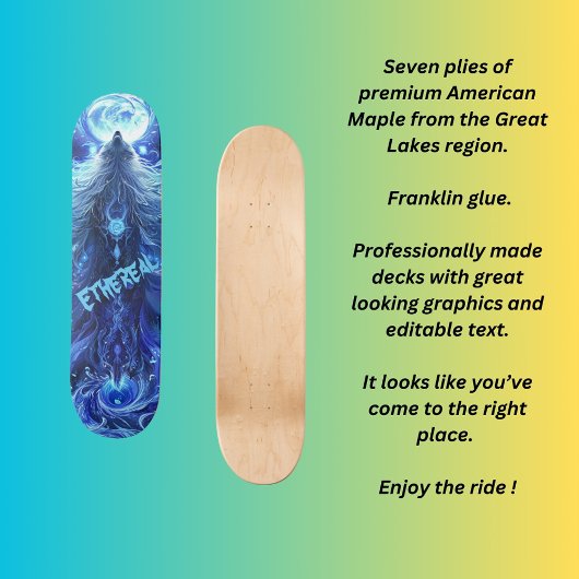 Etheral Persoonlijk Skateboard