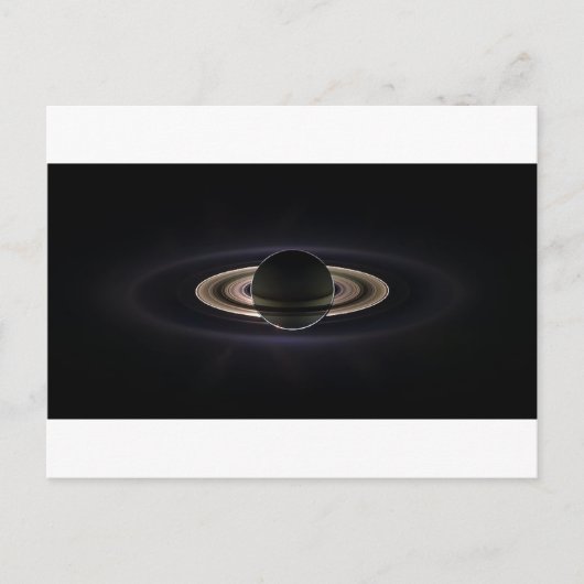 Etheral Saturn" Briefkaart (Voorkant)