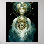 Etheral Sprite 2 Fantasy Art Poster (Voorkant)