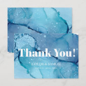 Etheral Wave Wedding Hartelijk dank voor kaarten V (Voorkant / Achterkant)