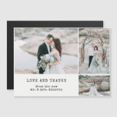 Etheral Wedding | Hartelijk dank 3 Foto (Voorkant / Achterkant)