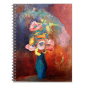 Etherale bloem, schilderij van Odilon Redon Notitieboek (Voorkant)
