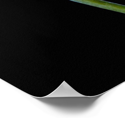 Etherale Paarse Tulpen Poster (Hoek)