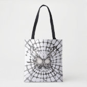 Ethereal Abstract Portrait Tote Bag (Voorkant)