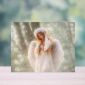Ethereal Angel in the Forest Acryl Bord (Neutraal)