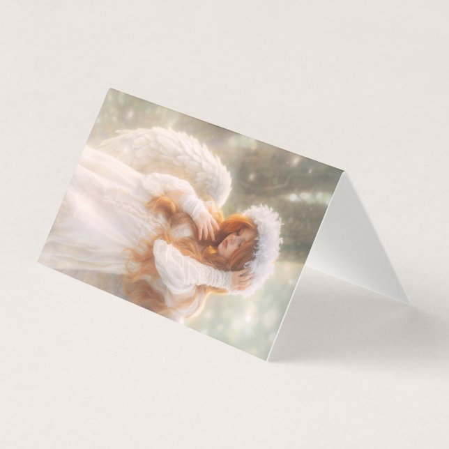 Ethereal Angel in the Forest Kaart (Voorkant)