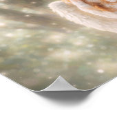 Ethereal Angel in the Forest Poster (Hoek)