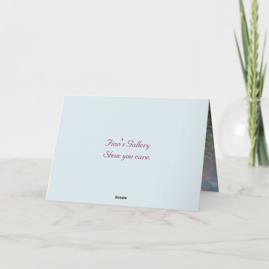 ETHEREAL ARCH SYMPATHY CARD BEDANKKAART (Achterkant)