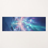 Ethereal Aurora Ice Ritual Fantasy Yogamat (Voorkant (horizontaal))
