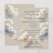 Ethereal Bliss Uitnodiging (geen folie) (Voorkant / Achterkant)