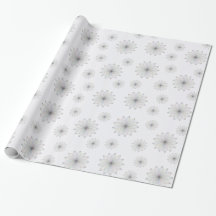 Ethereal Bloem Patroon Inpakpapier