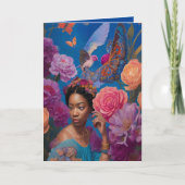 Ethereal Bridesmaid Proposal Thank You Fantasy AI Kaart (Voorkant)