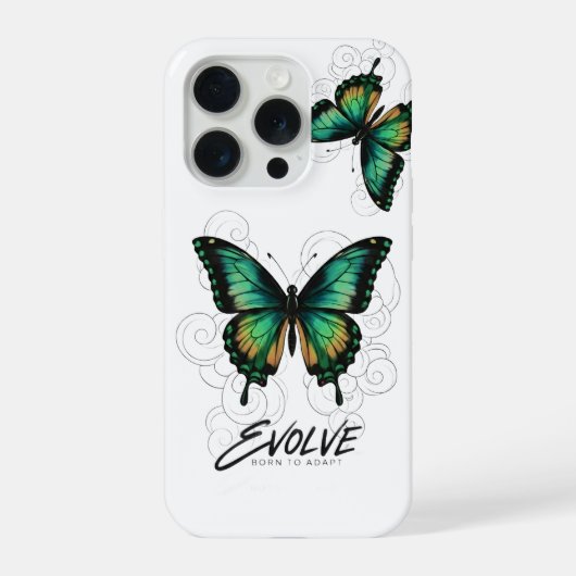 Ethereal Butterfly "EVOLVE iPhone Hoesje (Achterkant)