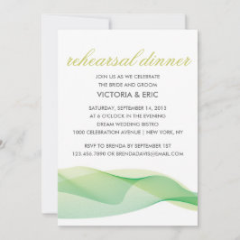 ETHEREAL CHIC | REHEARSAL DINER INVITATION KAART