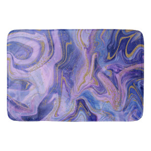 Ethereal Cotton Candy Marmer Waterverf Fantasie Badmat