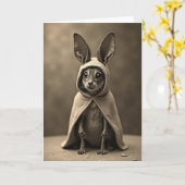 Ethereal Creature Portrait Card Kaart (Gele Bloem)