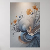 Ethereal Dance of Nature Poster (Voorkant)