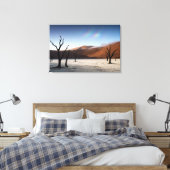 Ethereal Deadvlei Namibia - Hyper-Realistic Desert Canvas Afdruk (Insitu (Slaapkamer))