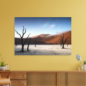 Ethereal Deadvlei Namibië - Hyper-Realistisch Woes Canvas Afdruk (Insitu (Woonkamer))