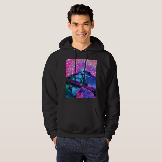 Ethereal Dreamer - Cat Hoodie (Voorkant volledig)