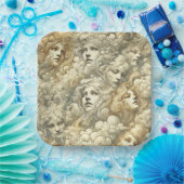 Ethereal Drift – Gothic Victorian Papieren Bordje (Feest)