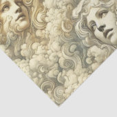 Ethereal Drift – Gothic Victorian Tissuepapier (Detail)