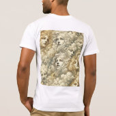 Ethereal Drift – Gotische Draagbare Kunst T-shirt (Achterkant)