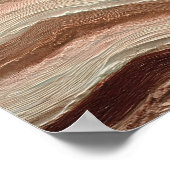 Ethereal Drift - Soft neutral abstract Poster (Hoek)