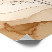 Ethereal Earth Tones: Modern Botanical Line Art wi Poster (Hoek)