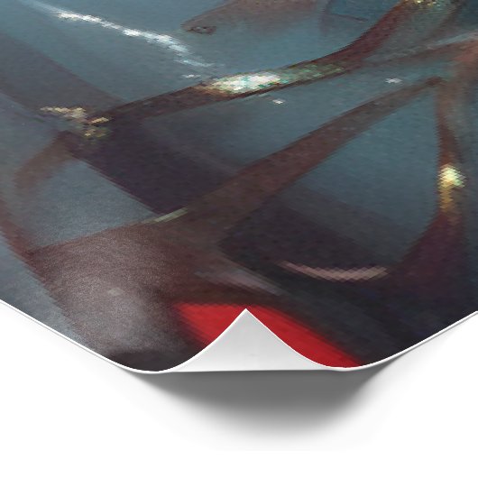 Ethereal Elf Lovers – Cosmic Fantasy Wall Art Perfect Poster (Hoek)