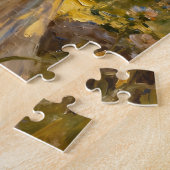 Ethereal Elf Maiden in Art Nouveau Style Legpuzzel (Zijkant)