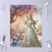 Ethereal Enchanted Heavenly Princess Decoupage Tissuepapier (Craft)