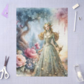 Ethereal Enchanted Heavenly Princess Decoupage Tissuepapier (Craft)
