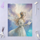 Ethereal Enchanted Heavenly Princess Decoupage Tissuepapier (Craft)
