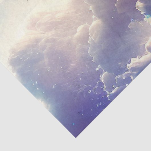 Ethereal Enchanted Heavenly Princess Decoupage Tissuepapier (Detail)