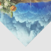 Ethereal Enchanted Heavenly Princess Decoupage Tissuepapier (Detail)