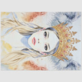 Ethereal Engel Koningin Decoupage Tissuepapier (Voorkant)