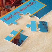 Ethereal Essence: African Dreams Portrait Motivate Legpuzzel (Zijkant)