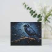 Ethereal Feathers-postkaart Briefkaart (Staand voorkant)