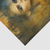 Ethereal Feminine Mystical Duality EW2R Decoupage Tissuepapier (Detail)