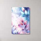 Ethereal Foliage: Pastel Whisper Print (Voorkant)